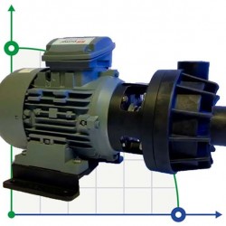 Plastikowa pompa odśrodkowa DiaPump PA-6400 (0,75 kW)
