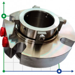 Uszczelnienie kompaktowe R-BED 85, SIC/SIC/CAR/SIC/VITON, M/316