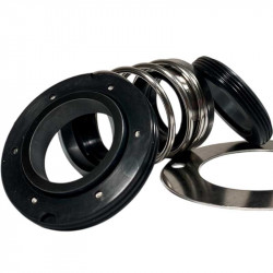 Podwójne Uszczelnienie mechaniczne wału R-4702 45, SIC/SIC/SIC/SIC, NBR, 304