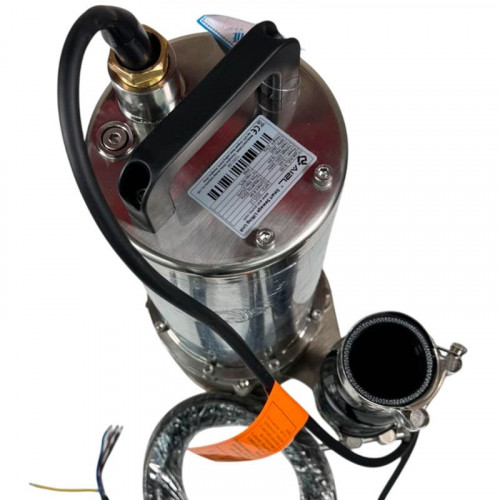 Pompa ściekowa ze stali nierdzewnej AIZL-S150, 27/19,5, 1,5 kW, 220 V, 2800 obr./min