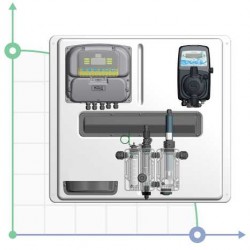 System dozowania z kontrolą wolnego chloru PANEL A-J START 230V