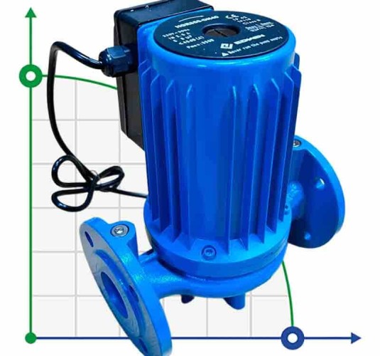 Pompa obiegowa komory suszarniczej HGR550-DN40, 220V z mokrym wirnikiem