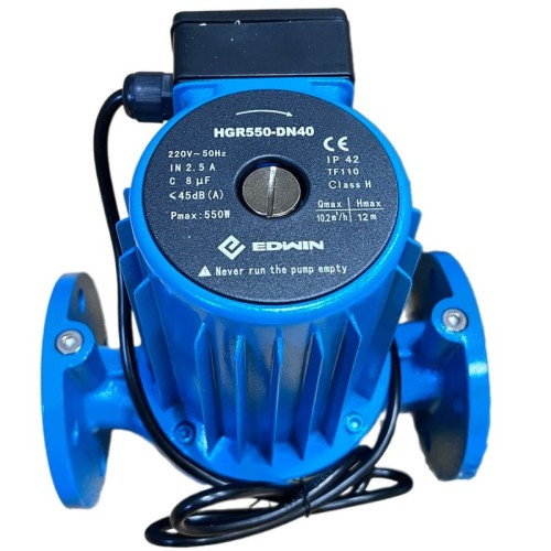 Pompa obiegowa komory suszarniczej HGR550-DN40, 220V z mokrym wirnikiem