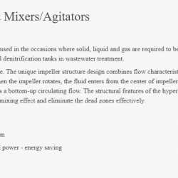 Mieszalnik hiperboloidalny GREATFALL MIXERS seria GSL