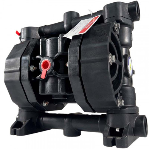 Pneumatyczna pompa membranowa do kwasu siarkowego PHOENIX P90 PVDF SANTOPRENE+PTFE, 100 l/min