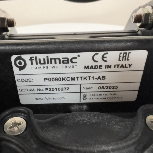 Pneumatyczna pompa membranowa do kwasu siarkowego PHOENIX P90 PVDF SANTOPRENE+PTFE, 100 l/min