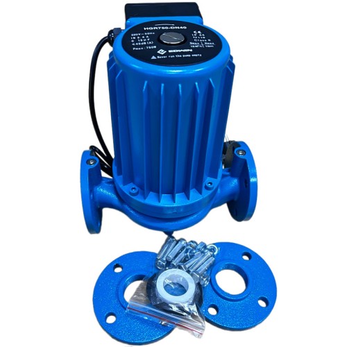 Pompa obiegowa z mokrym wirnikiem do kotłowni HGR750-DN40, 220 V