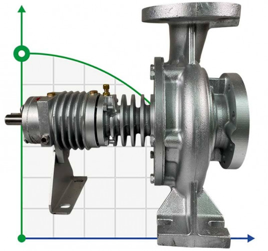 Termiczna pompa oleju EMSE EKY 65-200, 37 kW, 2900, bez silnika