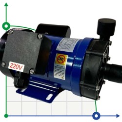 Pompa chemiczna MD-F-257SAE-5V22AYS, PPH, 60L/min, 7.3m, 220V