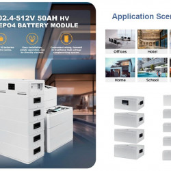 Akumulator wysokonapięciowy CL-HV-307.2V 50Ah, LiFePO4, LFP