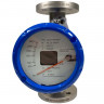 DN25 Przepływomierz rotametr do wody ze stali nierdzewnej KLZZ-DN25/PN16 (liquid alcohol mixture C2H5OH 96%), 250..2500 l/h, 4-20mA, Ex