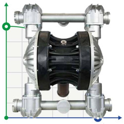 Pneumatyczna pompa membranowa BOXER 502 ALU IB502ALMTAAT--