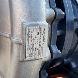 BGWHB 150-400(I)B (173/37,5), 30kW, 1480, Ex - pompa ze stali nierdzewnej pozioma