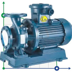 Pompa do pompowania oleju napędowego BGWB 50-250B (10,8/60), 7,5kW, 2880, Ex