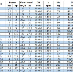 Pompa do produktów naftowych IRG BGLB 80-315(I) (50/32), 11kW, 1450 Ex