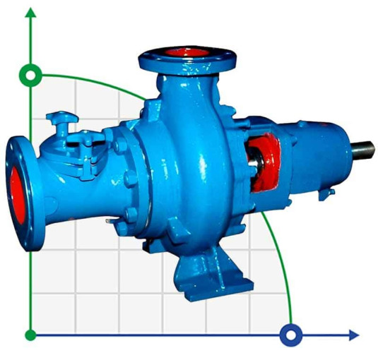 Pompa do szlamu ściekowego KWP, 40-500 mm, 10-3000 m3/h, 5-80 m