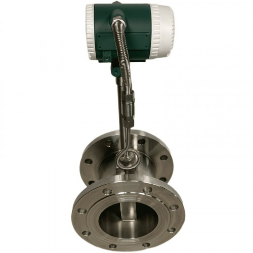 DN150 Przepływomierz wirowy ze stali nierdzewnej KLUGB PN16 RF kołnierz DIN, do pary 1.75-17.5 t/h <1,6 MPa, <250°C, 4-20mA, ExdIIBT6