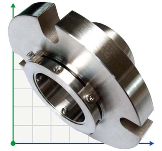 Uszczelnienie kasetowe R-ZF 38, SIC/SIC, VITON, 304
