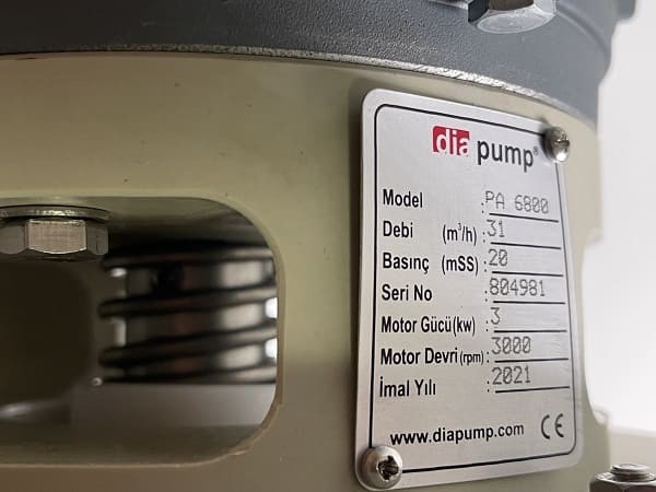 Pompa CIP (CIP) myjąca DiaPump PA-6800 (3kw)
