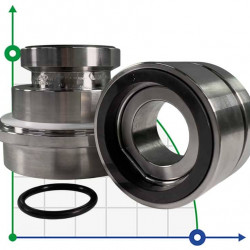 Uszczelka kasetowa do pompy Sulzer Ahlstar APP5 R-SE1F-AP 80, SIC/SIC, VITON, 316