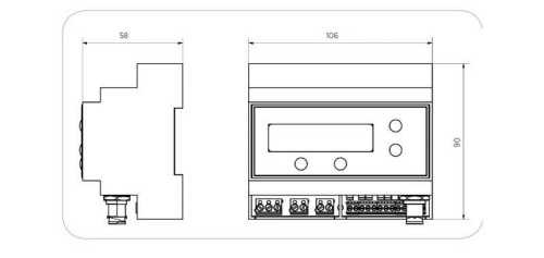 Sterownik AQUA DIN 20 START CONDUCTIVITY
