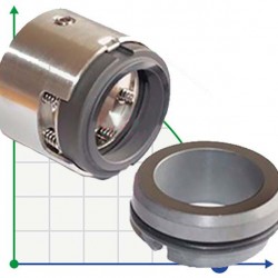 Uszczelnienie mechaniczne R-H75 43, CAR/SIC, EPDM, 304, G9