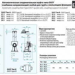 Sprzęg automatyczny EASY typ B E2.2