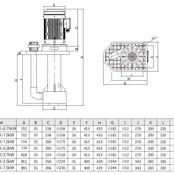 QHA-32SK, PPH-1,5 kW, 290 l/min, 24m pompa zostaje przerwana