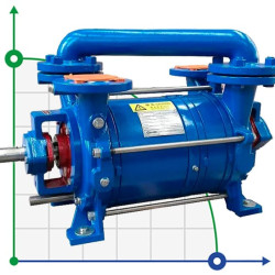 Pompa próżniowa z pierścieniem wodnym DLV-180 AISI304
