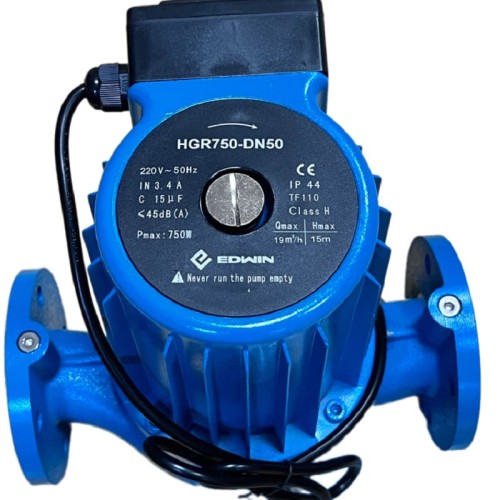 Cyrkulacyjna pompa osuszająca HGR750-DN50, 220V z mokrym wirnikiem