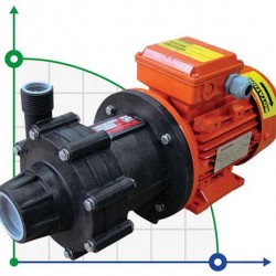 Pompa do chemii ADM 6 PP/TF/0.35HP/2800RPM ze sprzęgłem magnetycznym