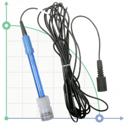 Elektroda pH z poliwęglanu z kablem 5 m
