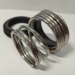 Uszczelnienie mechaniczne wału pompy R-BT-FN 38, SIC/SIC, VITON, 304