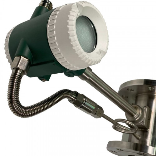 DN80 Przepływomierz wirowy ze stali nierdzewnej KLUGB PN16 RF kołnierz DIN, do pary 0.325-5 t/h <1,6 MPa, <250°C, 4-20mA, ExdIIBT66