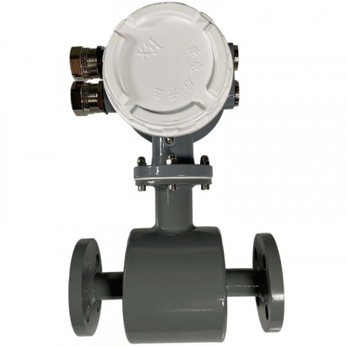 DN15 Przepływomierz elektromagnetyczny ze stali węglowej KLD PN16 (98% kwas siarkowy), 0,19-3,18 m3/h, 4-20mA+RS485