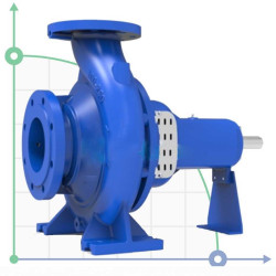BTKF 50-200 Pompa jednostopniowa wspornikowa, bez silnika (1500)