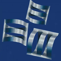 Siodło ze stali nierdzewnej Interpack, AISI 304, 10 mm, VFF (m3)