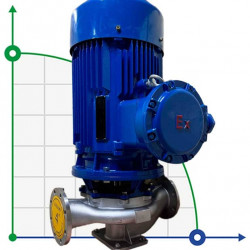 Pompa nierdzewna do odpady z gorzelni IHG TKHGB 100/235-30/2, 30 kW, AISI 304, 2900, przeciwwybuchowa Ex