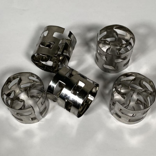 Metalowe wypełnienie Pall Ring, AISI 304, 38x38x0,5 mm, Pall Ring, VFF