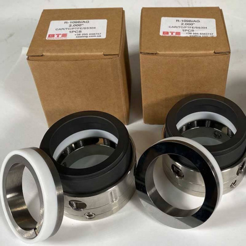 Wysokotemperaturowe uszczelnienie mechaniczne R-109B 2, CAR/TC, PTFE, 304, AG