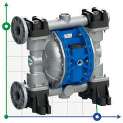 Pneumatyczna pompa membranowa SEKO Duotek AF700 ALU