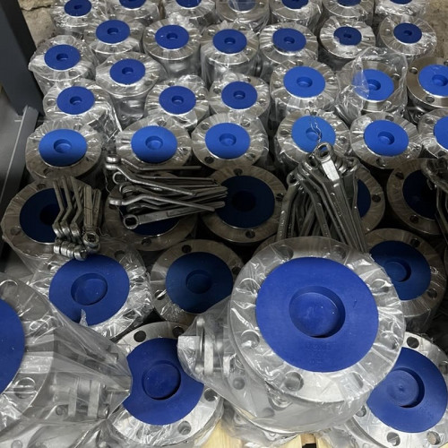 PN16 DN80 Zawór kulowy ze stali nierdzewnej AISI 316, gniazdo PTFE