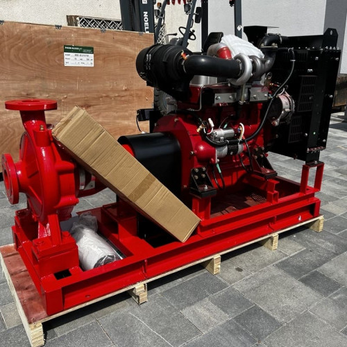 Przepompownia napędzana silnikiem spalinowym BSD 65-315/750