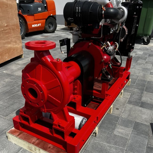 Przepompownia napędzana silnikiem spalinowym BSD 65-315/750