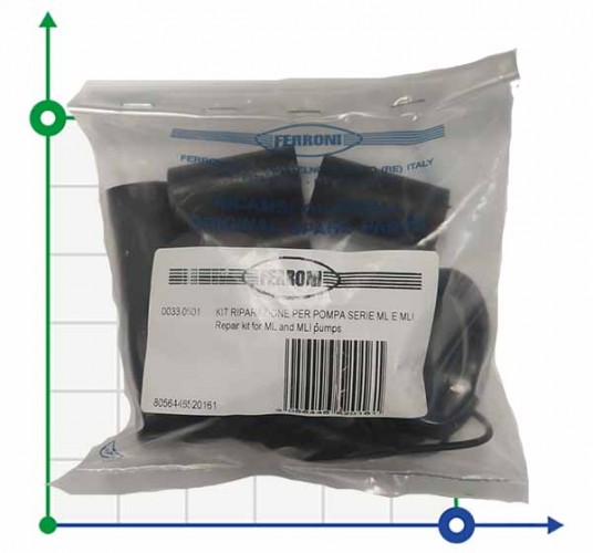 Zestaw naprawczy do pomp rolkowych WOM ML 20 - MLI 25