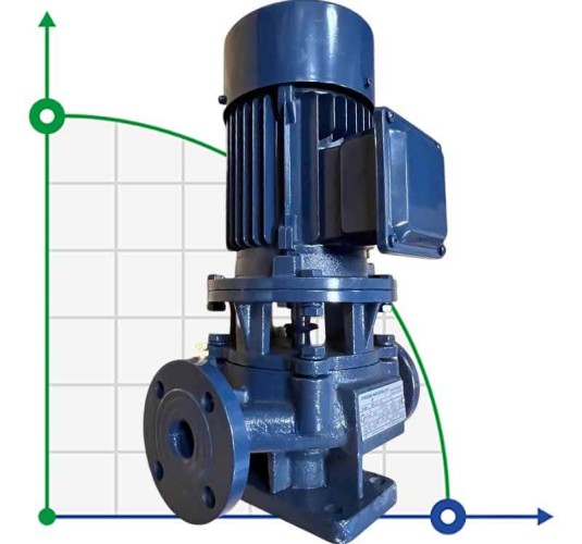 IRG BGL 25-125 (4/20), 0,75kW, 2880 odśrodkowa pompa pionowa