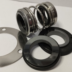 Podwójne uszczelnienie wału do pompy GRUNDFOS, Pedrollo, Speroni R-4702 25, CAR/SIC/SIC/SIC, NBR, 304