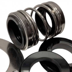 Podwójne uszczelnienie wału do pompy GRUNDFOS, Pedrollo, Speroni R-4702 25, CAR/SIC/SIC/SIC, NBR, 304