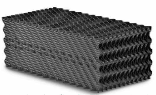 Zraszacz wieży chłodniczej, Trapezoidal Wave Fillers