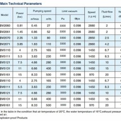Pompa próżniowa 2BV5111, Ex